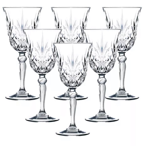 NWOT RCR Melodia Wine Goblets (6 pz.) - Picture 11 of 14